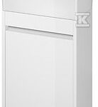 ZESTA.MEBLO.B102 CRE.40 BIA.(SZAFKA+UMY.