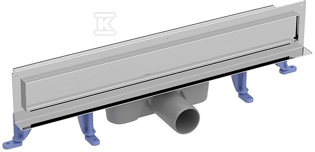 Plik zosta³ pobrany z http://www.onnshop.pl Odpływ liniowy ścienny Tako 50 stal - obrazek 1