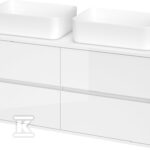 SZAFKA Z BLATEM UNIWERSALNY.CRE.120 BIA.