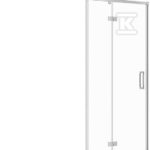 DRZWI NA ZA.KA.PRYSZ.LAR.CHRO.90 X 195 L