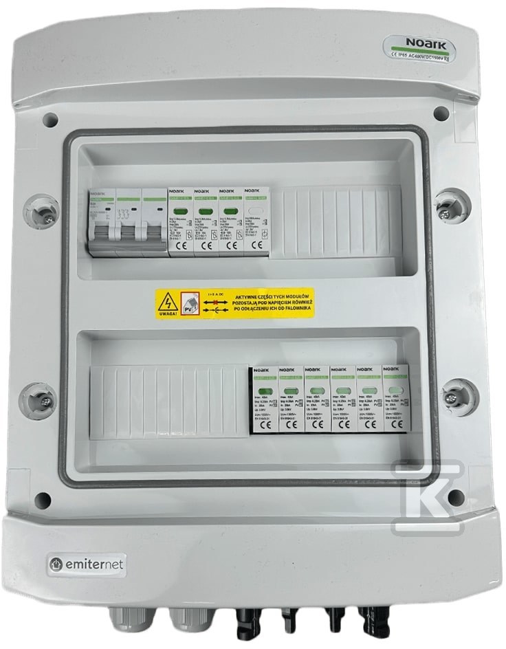 ROZDZ.PRZYŁ.DCAC IP65 DC1000V T1+T2 2XM