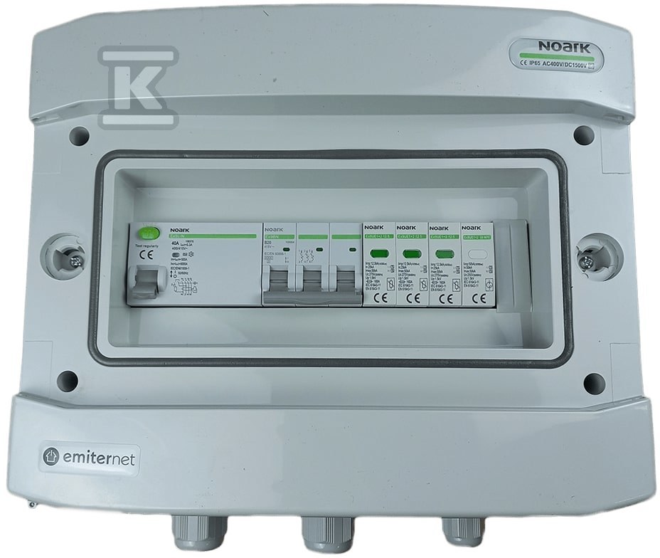 ROZDZ.PRZYŁ.AC IP65 AC T1+T2 20A 3F