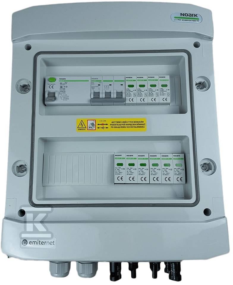 ROZDZ.PRZYŁ.DCAC IP65 DC 1000V T2 2XMP