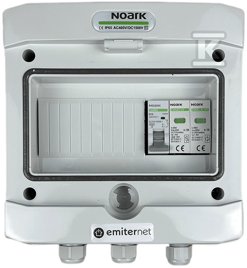 ROZDZ.PRZYŁ.AC IP65 AC T2 16A 1F