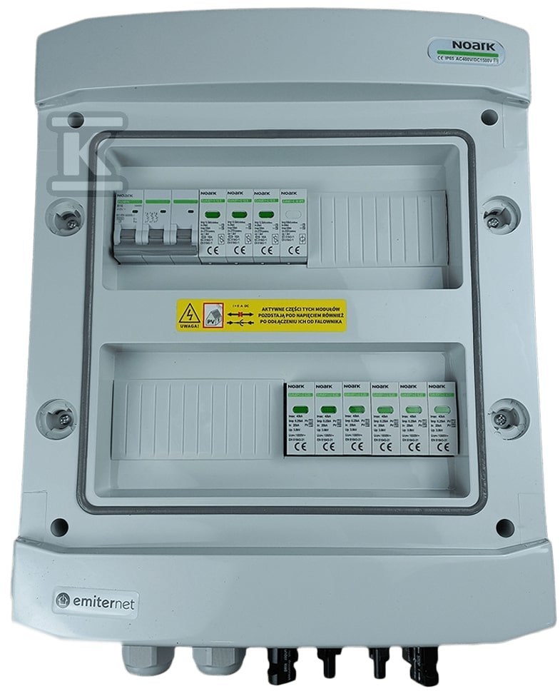 ROZDZ.PRZYŁ.DCAC IP65 DC1000V T1+T2 2XM