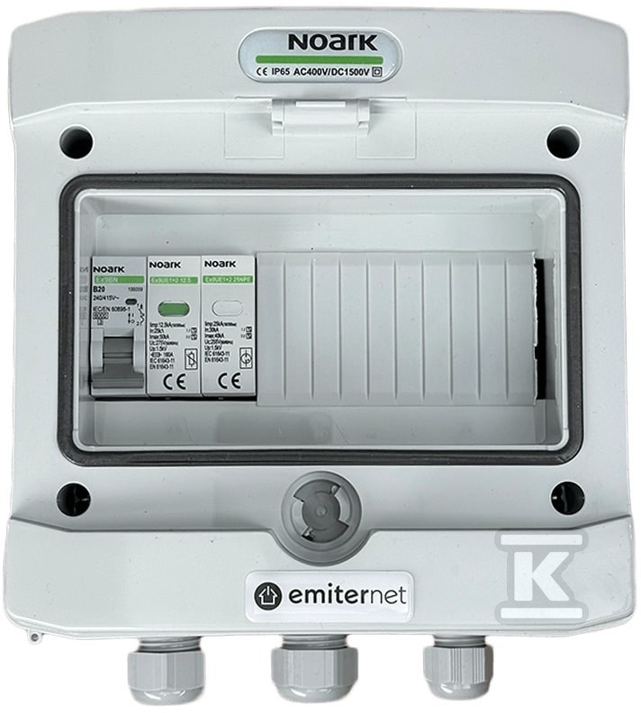 ROZDZ.PRZYŁ.AC IP65 AC T1+T2 20A 1F