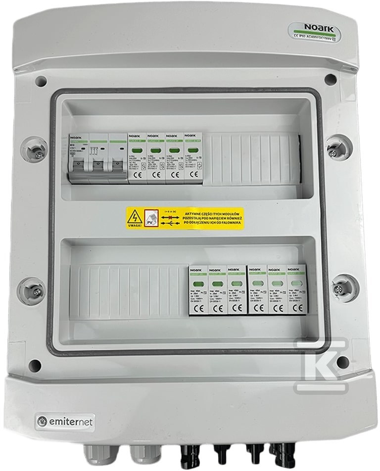 ROZDZ.PRZYŁ.DCAC IP65 DC 1000V T2 2XMP