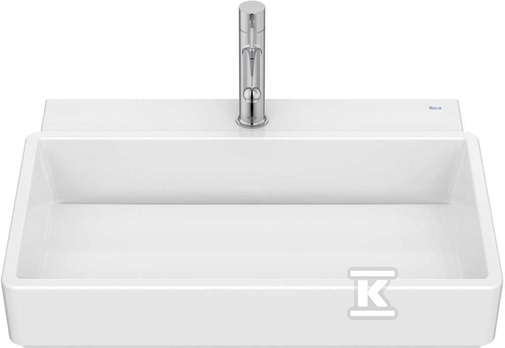 Umywalka TURA ścienna / meblowa 60x43 cm