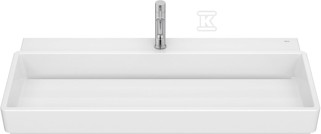 Umywalka TURA ścienna / meblowa 100x43 cm z 1 otworem na baterię