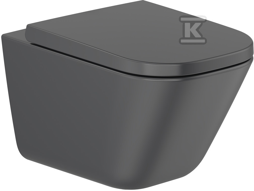 MISKA WC GA.SQU.POD.RIM.54 CM, CZAR.MAT