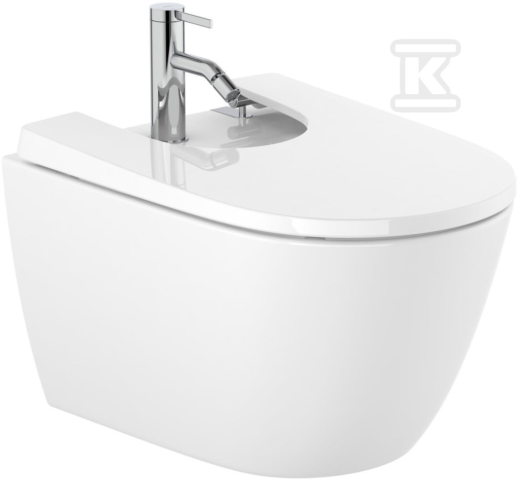 BIDET PODWIESZANY ONA 53 CM BIAŁY POŁY