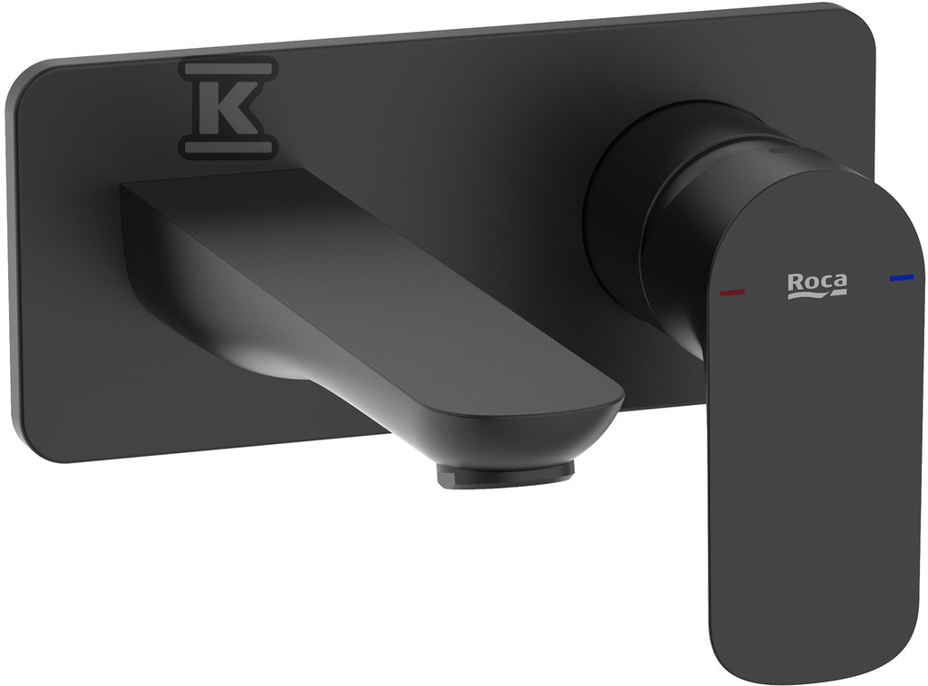 Bateria umywalkowa CALA podtynkowa, czarny mat