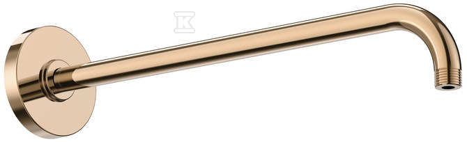 Ramię prysznicowa proste rose gold 400mm