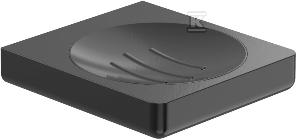 MYDELNICZKA ŚCIENNA BRUSHE.TITANIU.BLAC