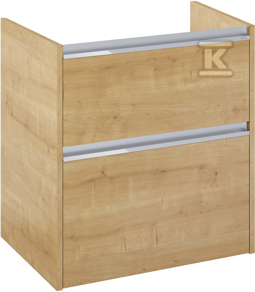 Szafka łazienkowa GAP PRO 70 cm, do kompletacji z blatem lub umywalką GAP, jasny dąb