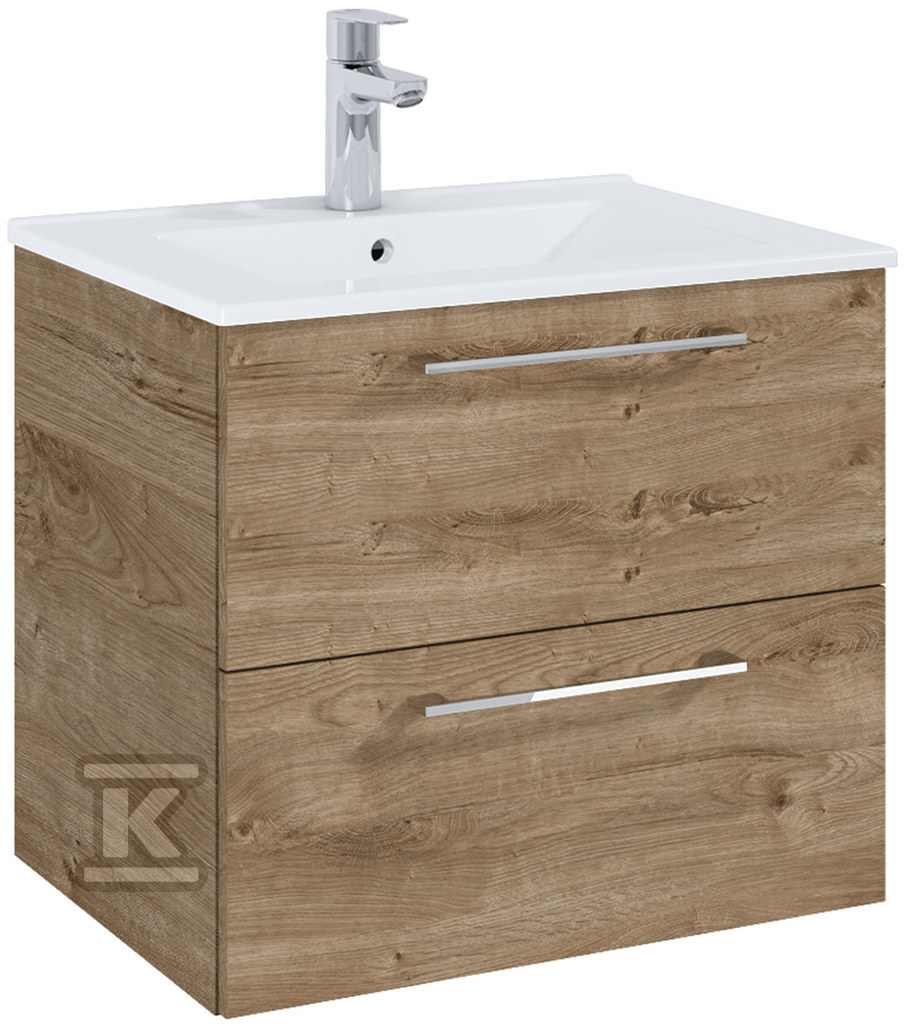 SZAFKA ŁA.RO.60 CM Z 2 SZU.DO KOM.Z UMY