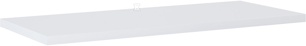 BLAT ŁAZIENKOWY KWA.100 CM MDF, BIA.PO.