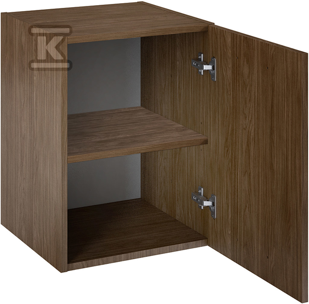Moduł boczny KWADRO 40 cm z 1 drzwiami, do kompletacji z szafkami oraz blatami, orzech Lincoln