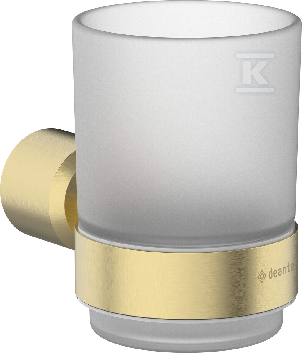 KUBEK ŚCIENNY ARNICA, ZŁOTO SZCZOTKOWA