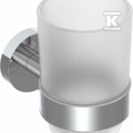 KUBEK ŚCIENNY JASMIN, CHROM