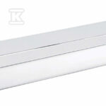 ROUND PÓŁKA ŚCIENNA, CHROM