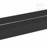 ROUND PÓŁKA ŚCIENNA, NERO