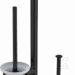 ROUND STOJAK NA PAPIER 3-FUNKCYJNY, NERO