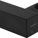 UCHWYT PUNKTOWY SQUARE MOSIĘŻNY NERO