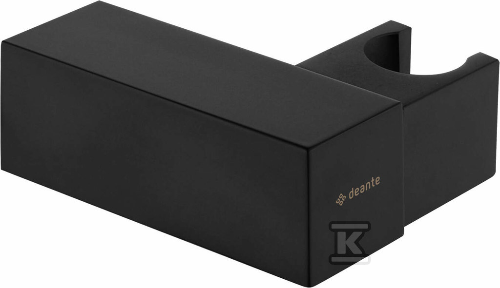 Plik zosta³ pobrany z http://www.onnshop.pl Uchwyt punktowy słuchawki Square mosiężny, nero - obrazek 1
