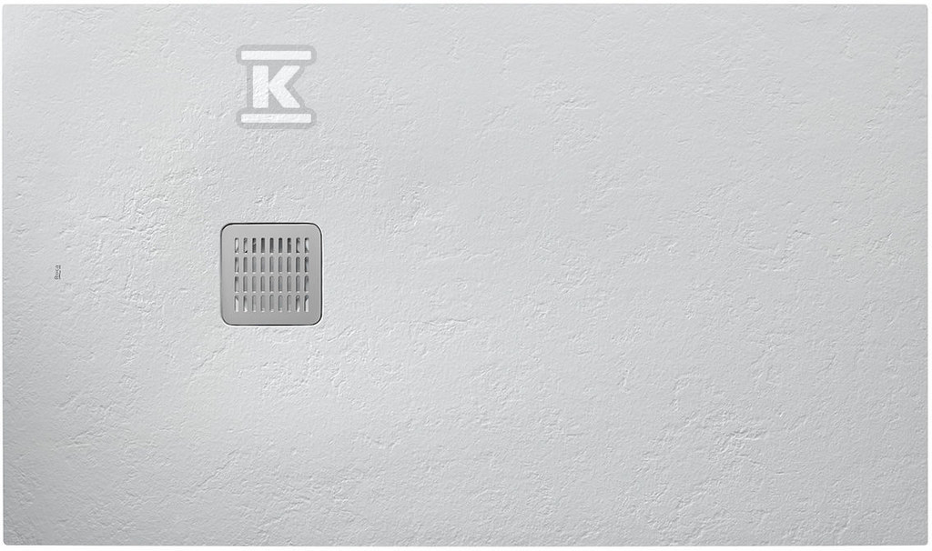 Brodzik TERRAN prostokątny 1000 x 800 mm syfon w kpl perłowy