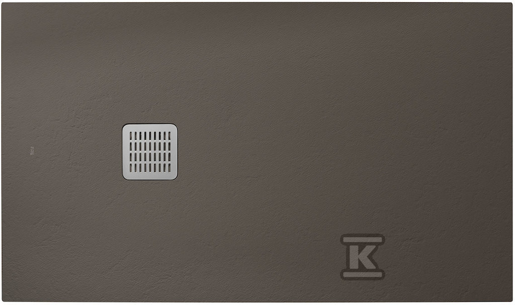 Brodzik TERRAN prostokątny 1000 x 900 mm syfon w kpl cafe