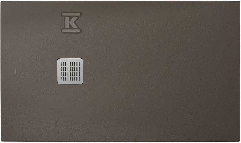 Brodzik TERRAN prostokątny 1200 x 700 mm syfon w kpl cafe