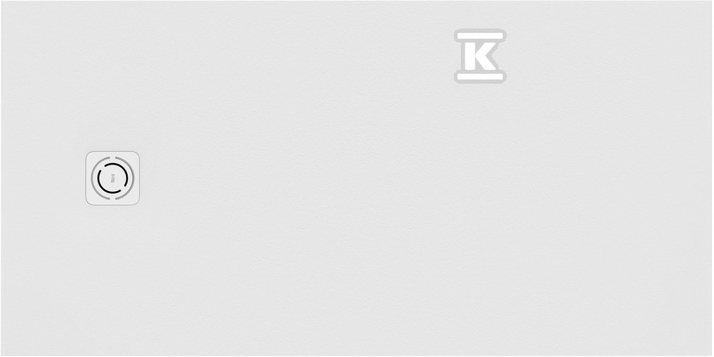 Brodzik MAGMA prostokątny Stonex® 1000 x 800 mm, niski syfon w komplecie, osłona w kolorze brodzika, kolor biały