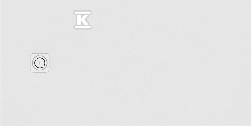 Brodzik MAGMA prostokątny Stonex® 1000 x 900 mm, niski syfon w komplecie, osłona w kolorze brodzika, kolor biały
