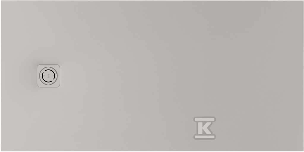 Brodzik MAGMA prostokątny Stonex® 1600 x 800 mm, niski syfon w komplecie, osłona w kolorze brodzika, kolor perłowy