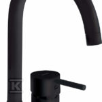 Bateria kuchenna ze składaną wylewką Aster, nero