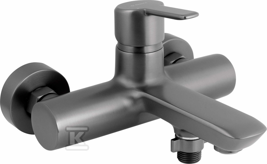 Bateria wannowa ścienna Arnika, titanium