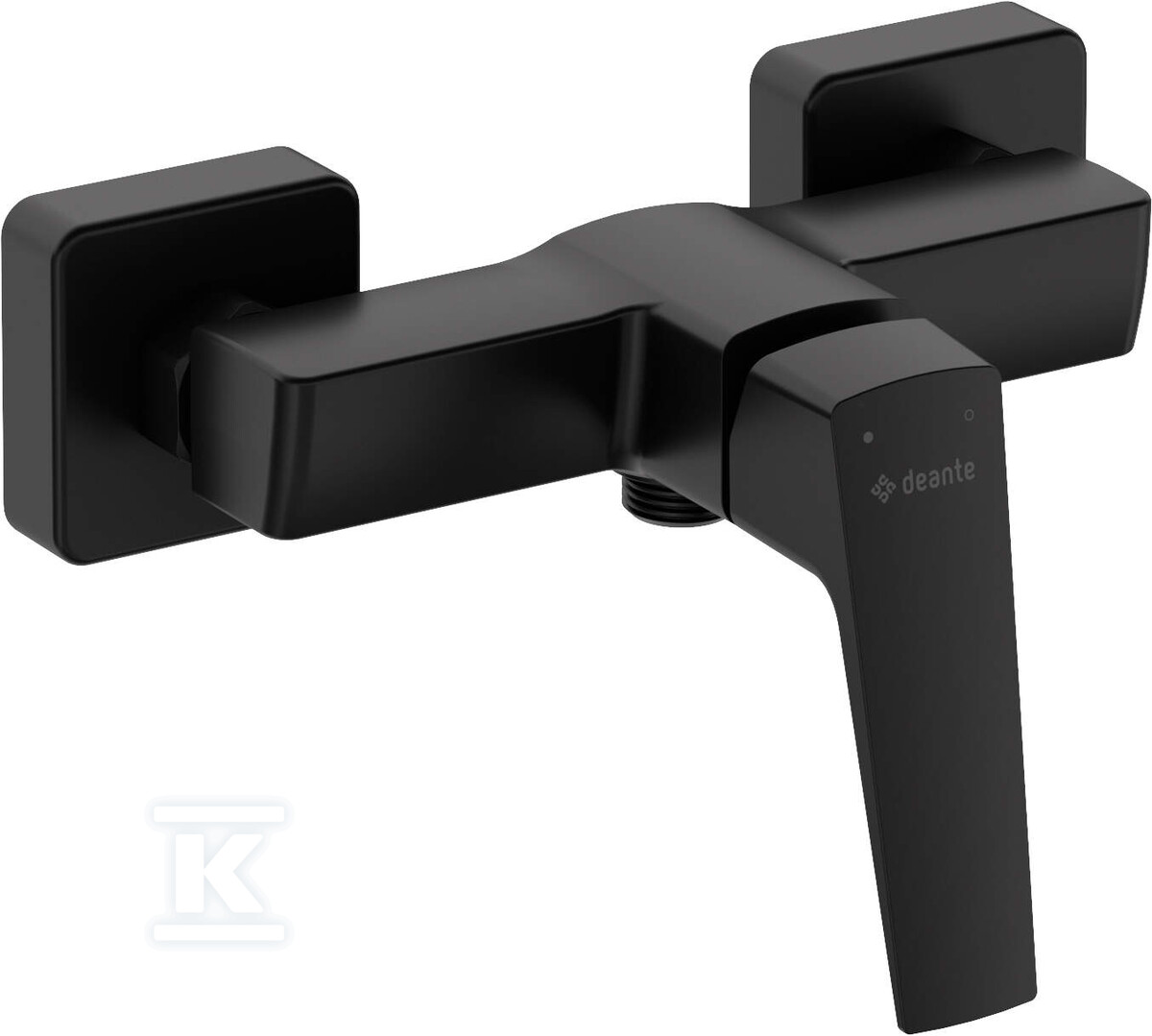 Bateria prysznicowa Blur, nero, bez kompletu natryskowego