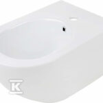 Bidet wiszący Peonia, biały