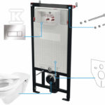 MISKA USTĘPOWA VITAL WISZĄCA + DESKA +