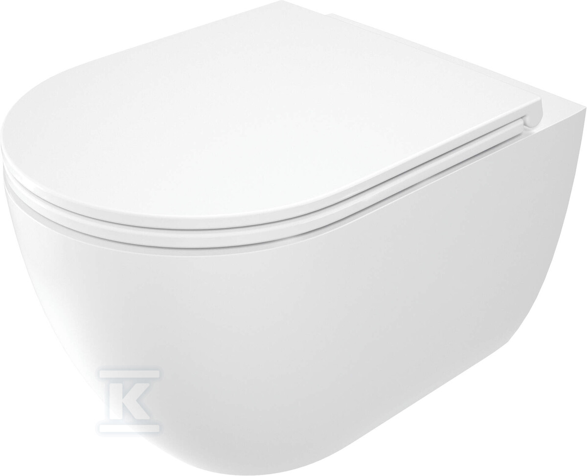 MISKA WC WISZĄCA BEZKOLIERZO.ROUN.+ DE.