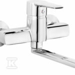 BATERIA CORIO CHROM UMYWALKOWA ŚCIENNA