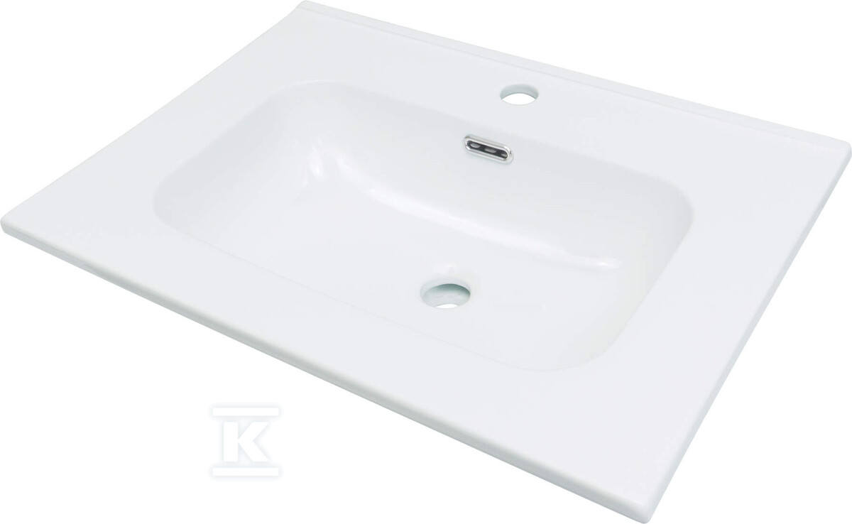 UMYWALKA WPUSZCZANA TUBO, BIA.60,3X46 CM