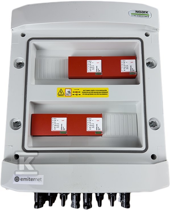 ROZDZ.PRZYŁ.DC IP65 DC 1000V T1+T2 4XMP