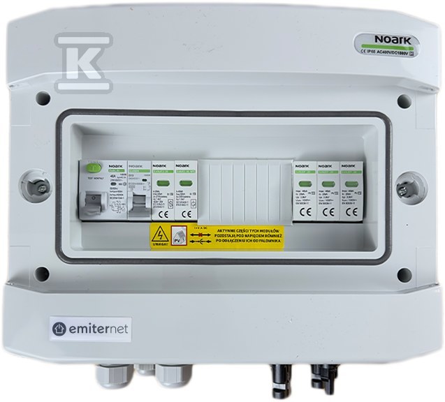 ROZDZ.PRZYŁ.DCAC IP65 DC 1000V T2 2XMP