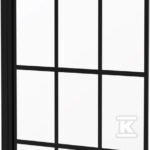 PARAWAN NAWANNOWY 80X140 CM JASMIN, NERO