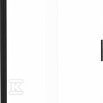 PARAWAN NAWANNOWY 100X140 CM PRIZMA NERO