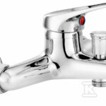 BATERIA LOBO CHROM WANNOWA ŚCIENNA BEZ