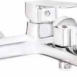 BATERIA WANNOWA ŚCIENNA MARO, CHROM