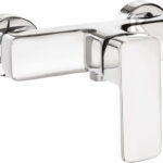 BATERIA PRYSZNICOWA ŚCIENNA MARO, CHROM
